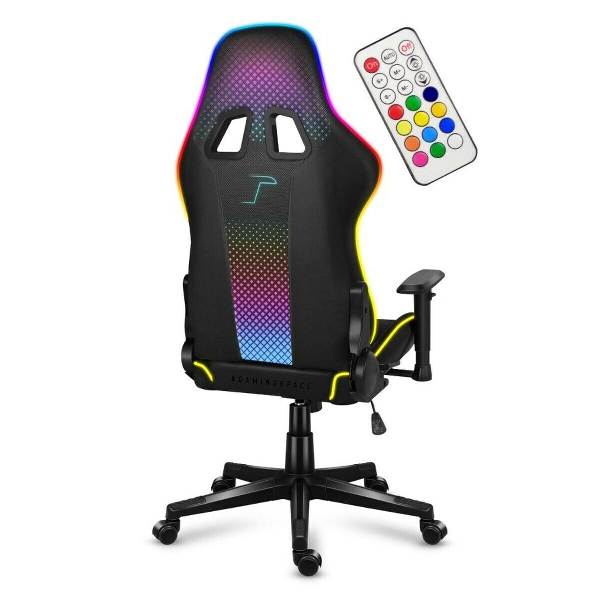 Gaming Chair Huzaro HZ-Force 6.3 RGB Mesh Black