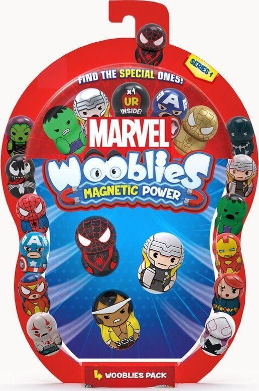 Figurka Tm Toys Marvel Wooblies - 2 szt. + wyrzutnia (WBM008)