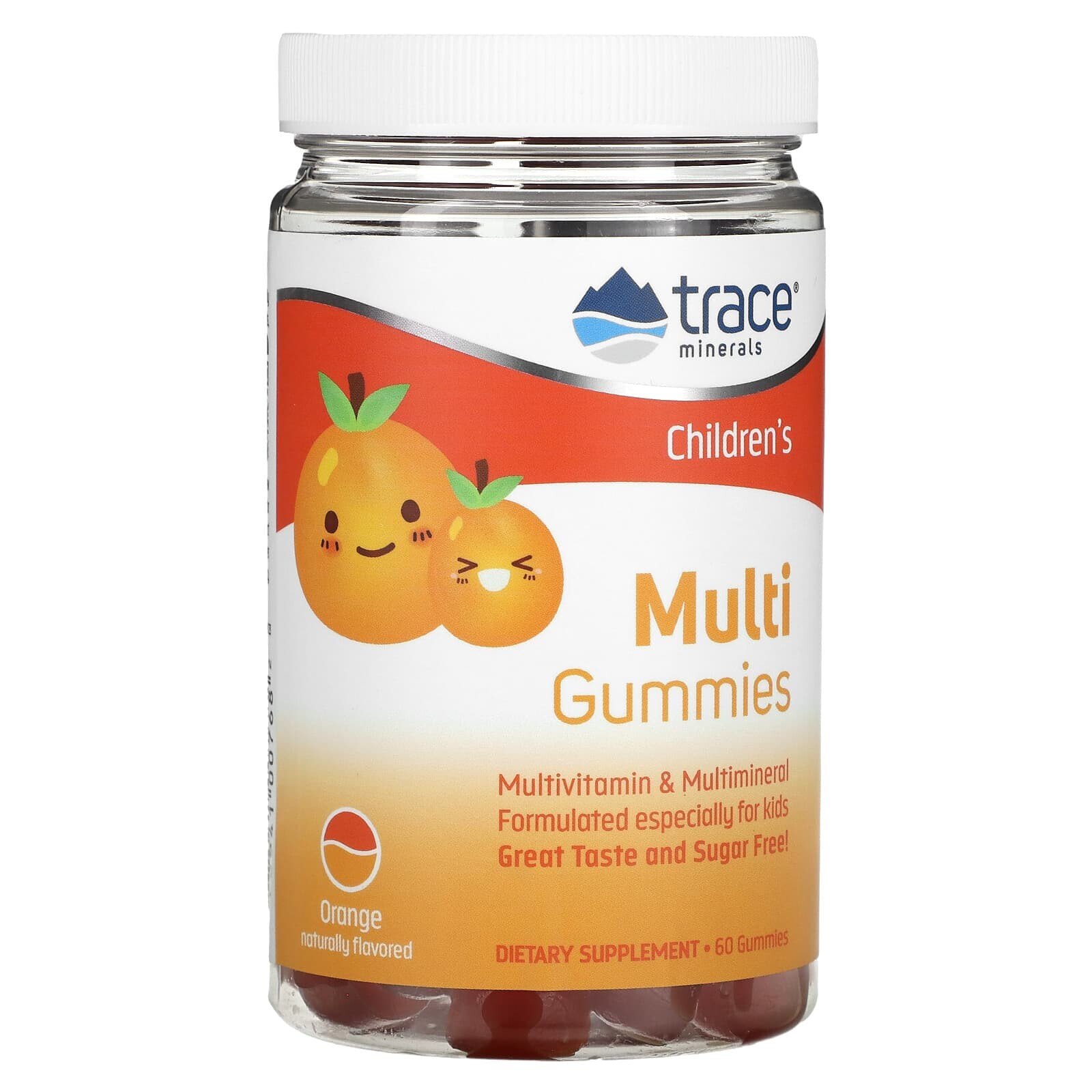 Children's Multi Gummies, Orange, 60 Gummies