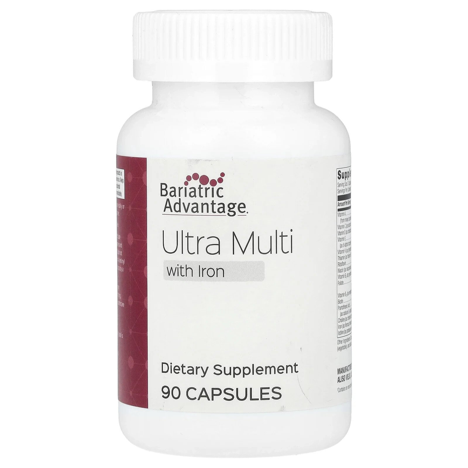 Ultra Multi with Iron, 90 Capsules