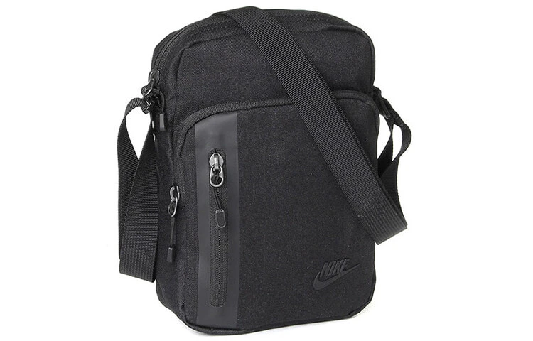 Nike Polyester Shoulder Bag Crossbody Bag Regular Unisex Black