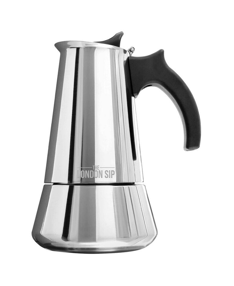 London Sip stainless Steel Coffee Maker 3-cup