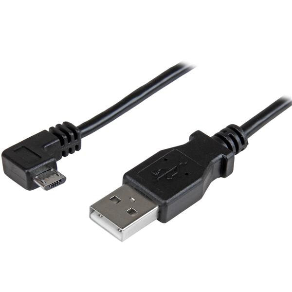 StarTech.com USBAUB2MRA USB кабель 2 m 2.0 USB A Micro-USB B