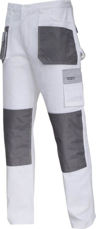 Lahti Pro Pants White-gray 100% Cotton XL / 56 (L4051356)