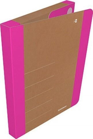 Donau Folder with Velcro DONAU LIFE, A4 / 3cm, pink