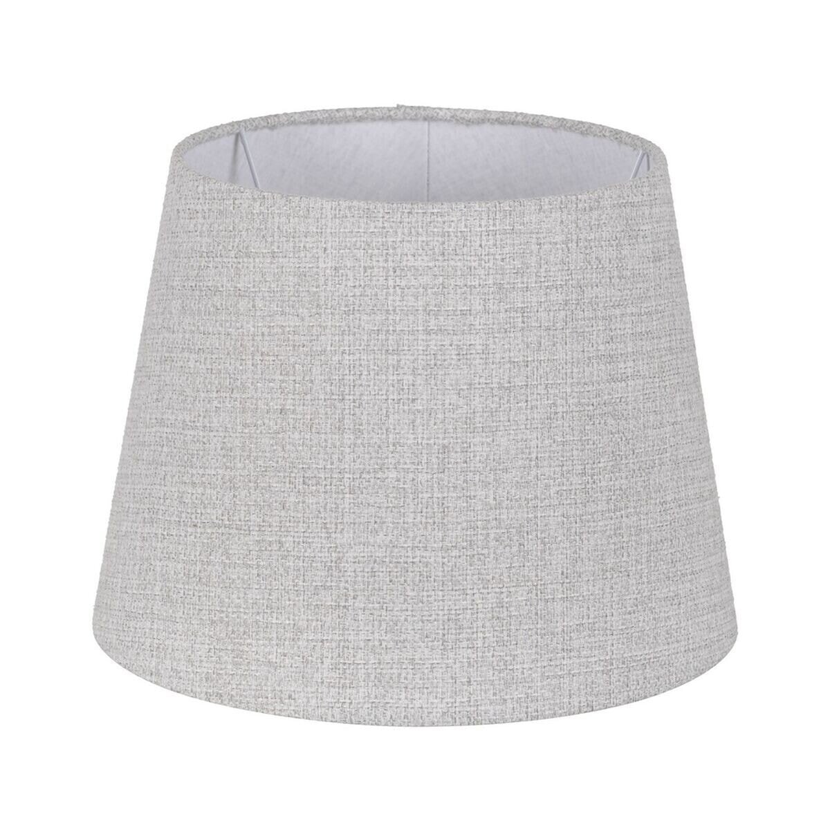 Lamp Shade Grey Polyester 40 x 40 x 30 cm