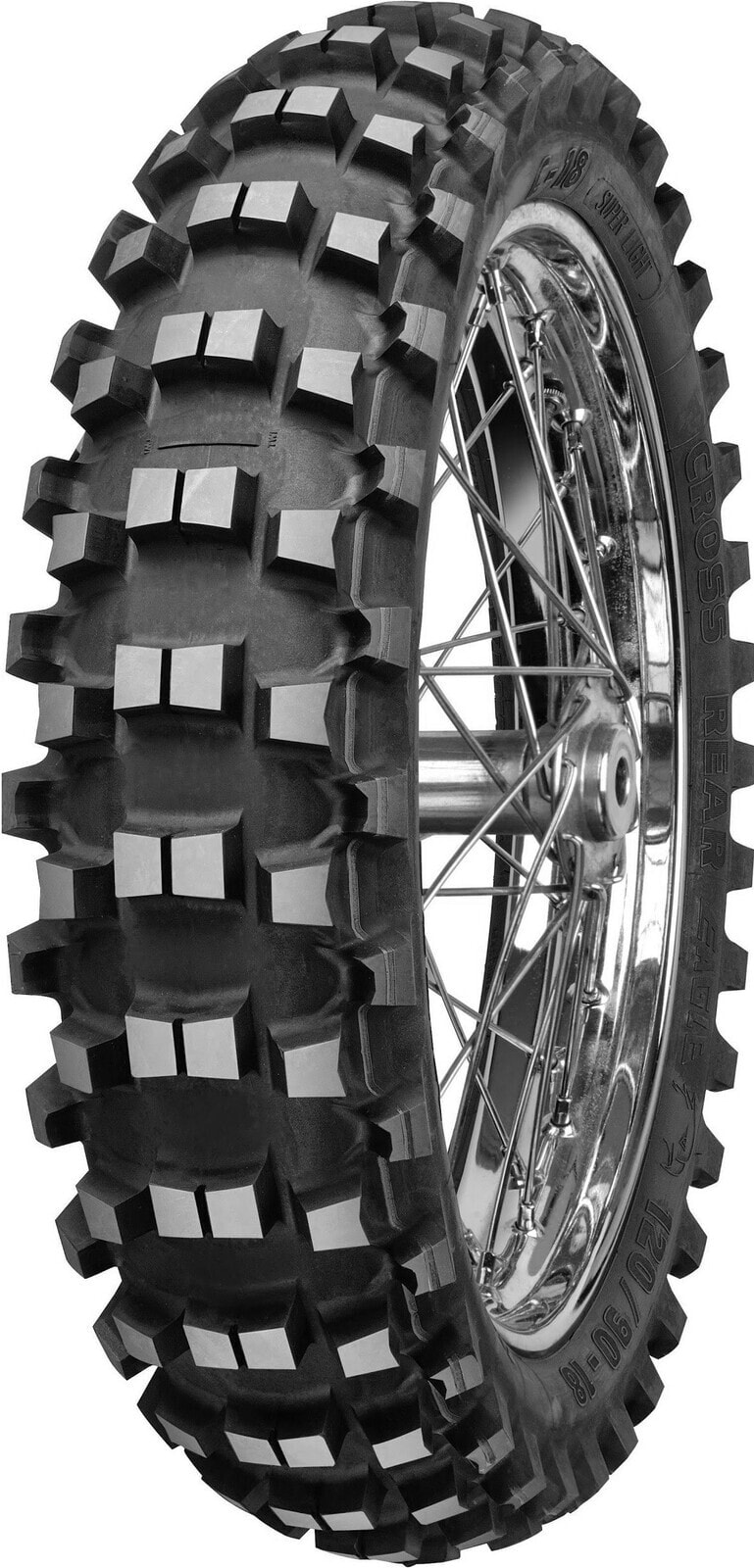 Мотошины летние Mitas C-18 Super Light (TT) GREEN 120/90 R18 65R