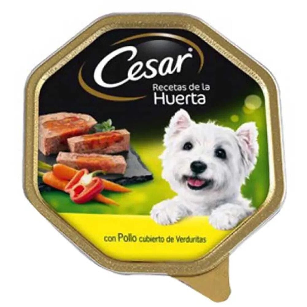 CESAR Dog chicken and vegetables food 150g 14 units