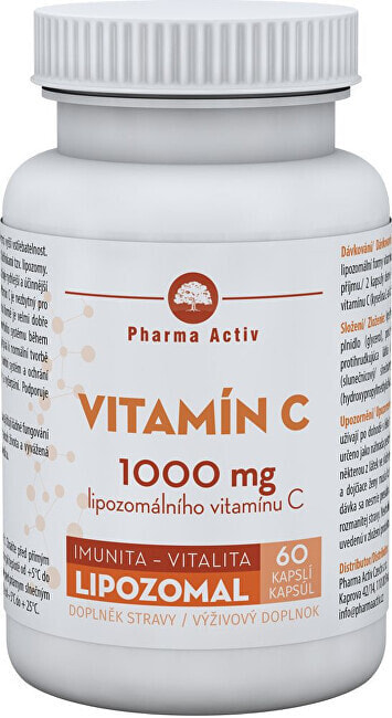 Pharma Activ  Vitamin C  Липосомальный витамин С 1000 мг 60 капсул