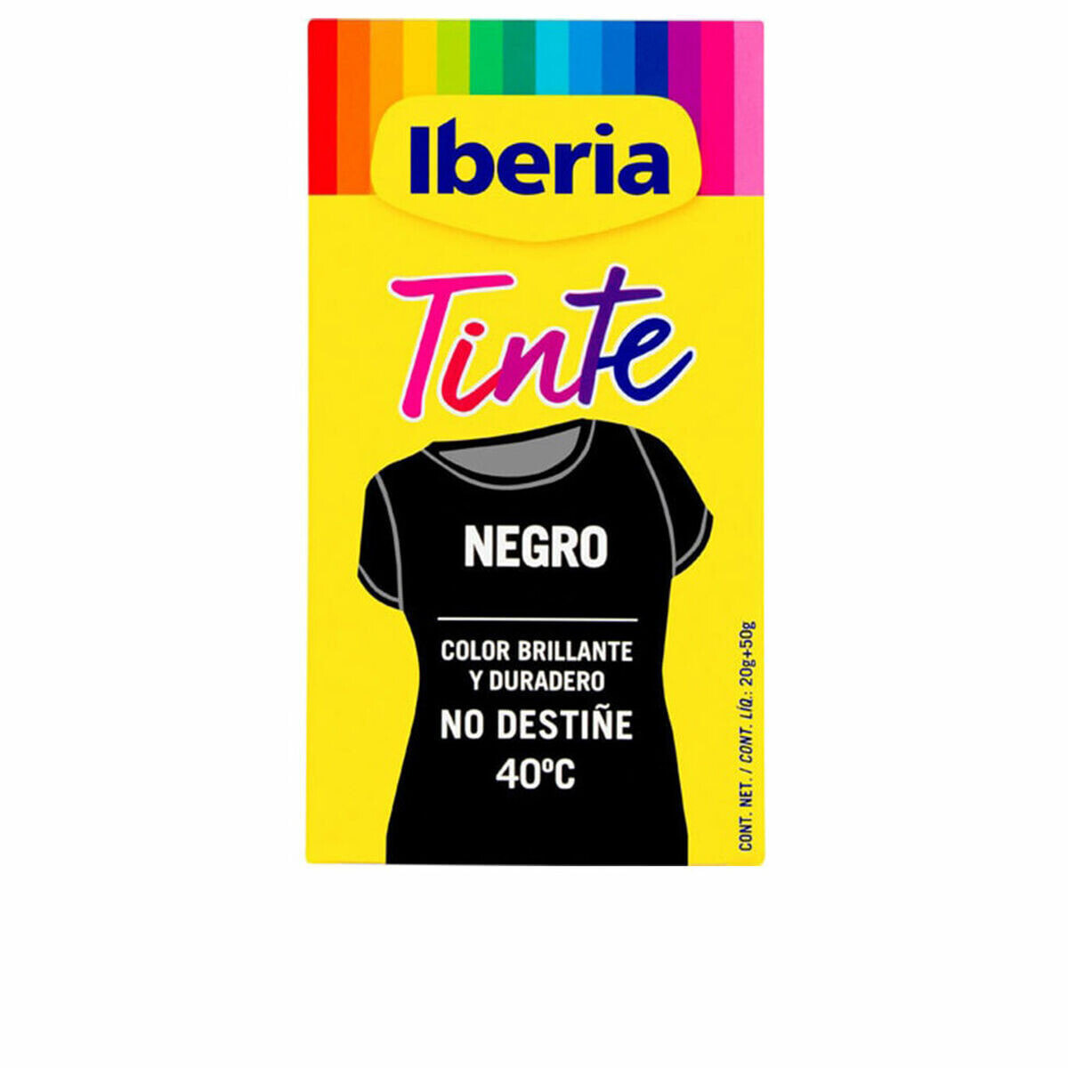 Clothes Dye Tintes Iberia Black 70 g