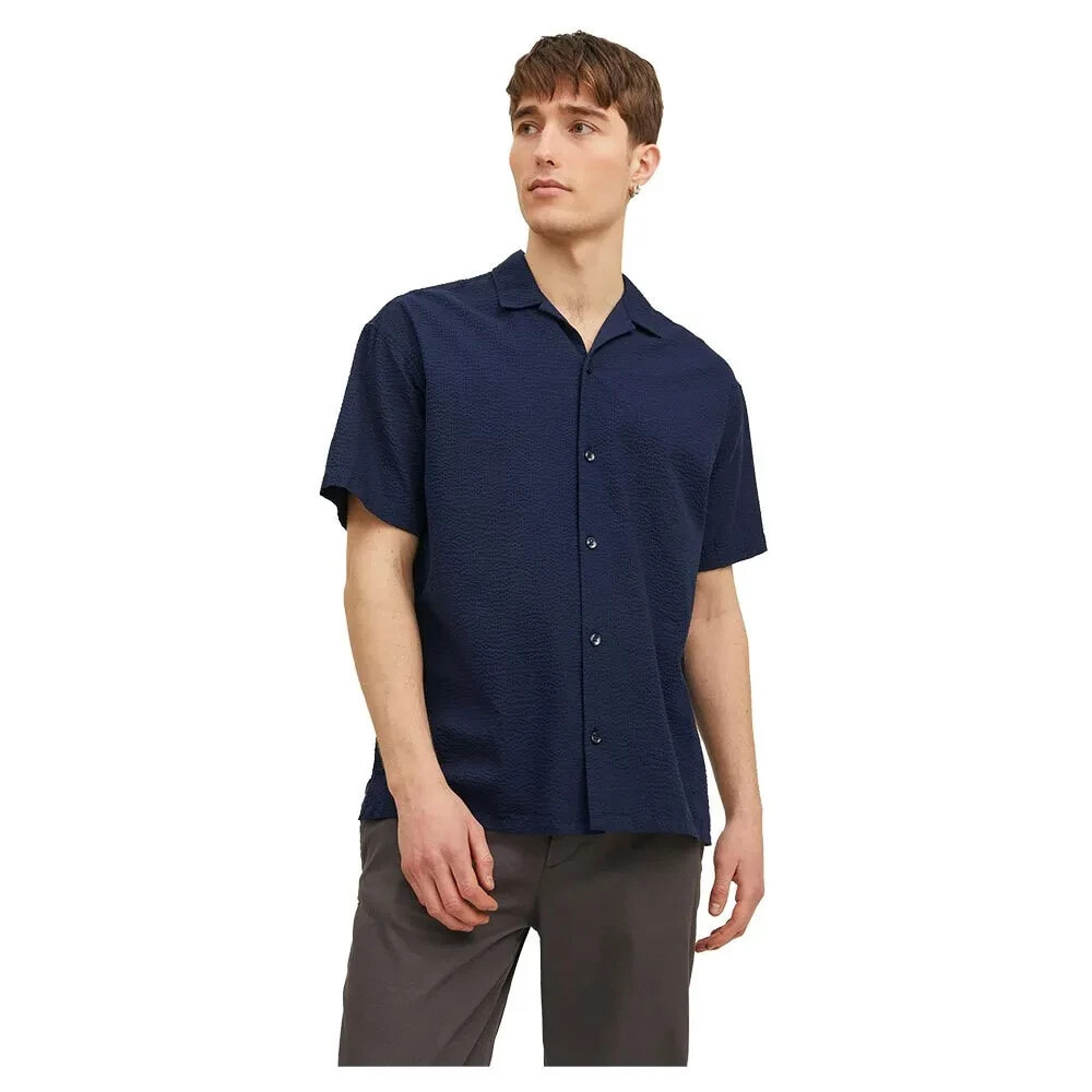 JACK & JONES Palma Seersucker Short Sleeve Shirt