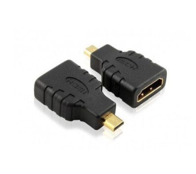 Techly IADAP-HDMI-MD кабельный разъем/переходник Micro HDMI D Черный