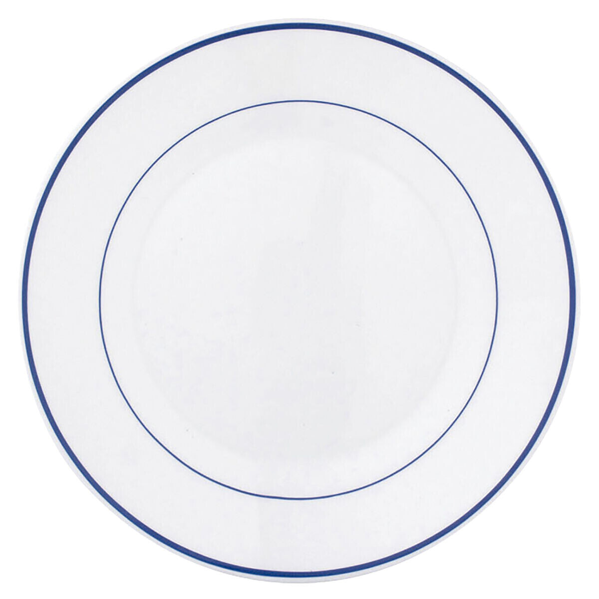Plate set Arcoroc Rest. F/azul Dessert Bicoloured Glass 19,5 cm