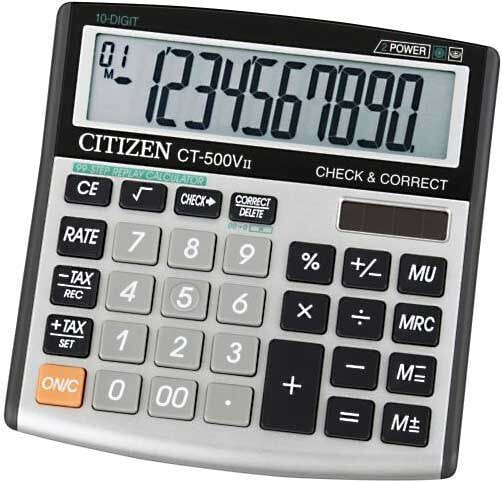 Калькулятор Kalkulator Citizen CT-500VII