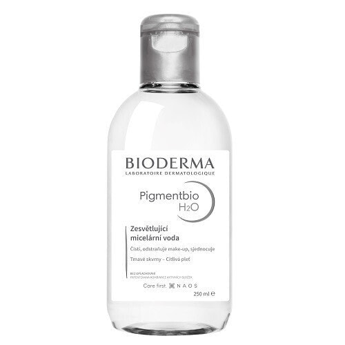 Bioderma Pigmentbio H2O Brightening Micellar Water Осветляющая мицеллярная вода для очищения и удаления макияжа гиперпигментированной кожи 250 мл