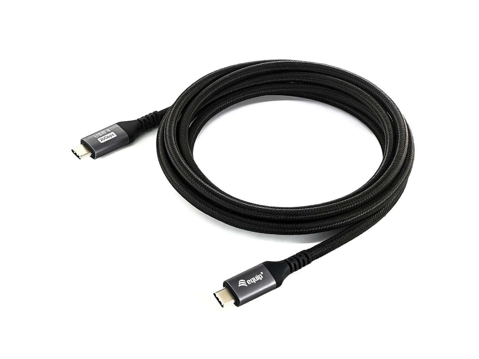 Equip 128382 USB кабель 2 m USB4 Gen 2x2 USB C Черный