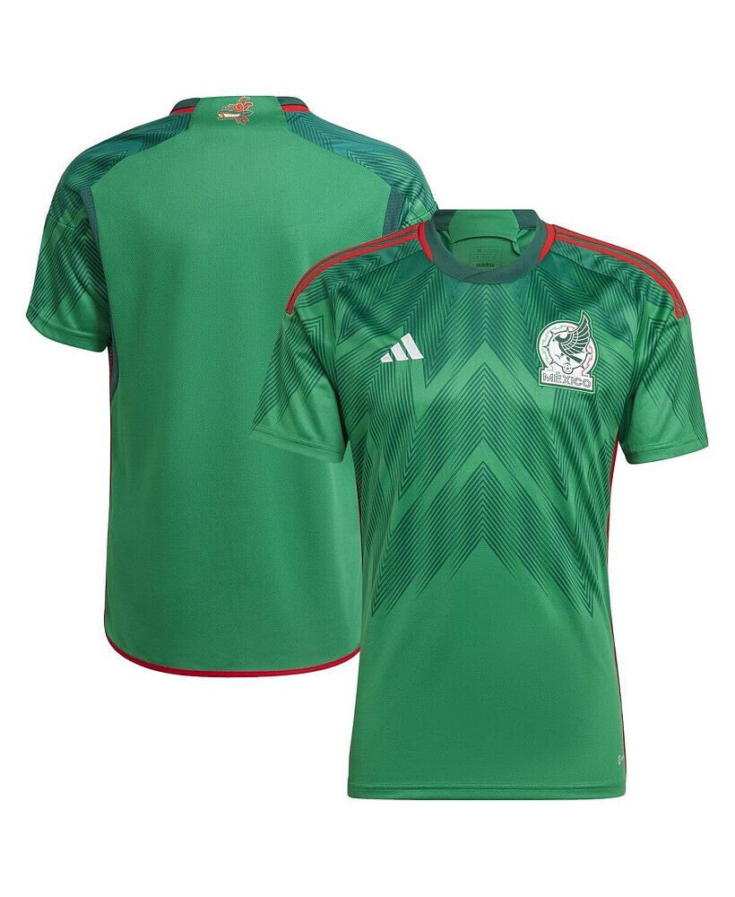 adidas men's Green Mexico National Team 2022/23 Home Blank Replica Jersey