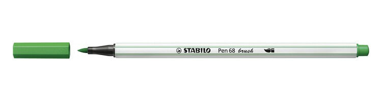 STABILO Pen 68 brush фломастер Зеленый 1 шт 568/36