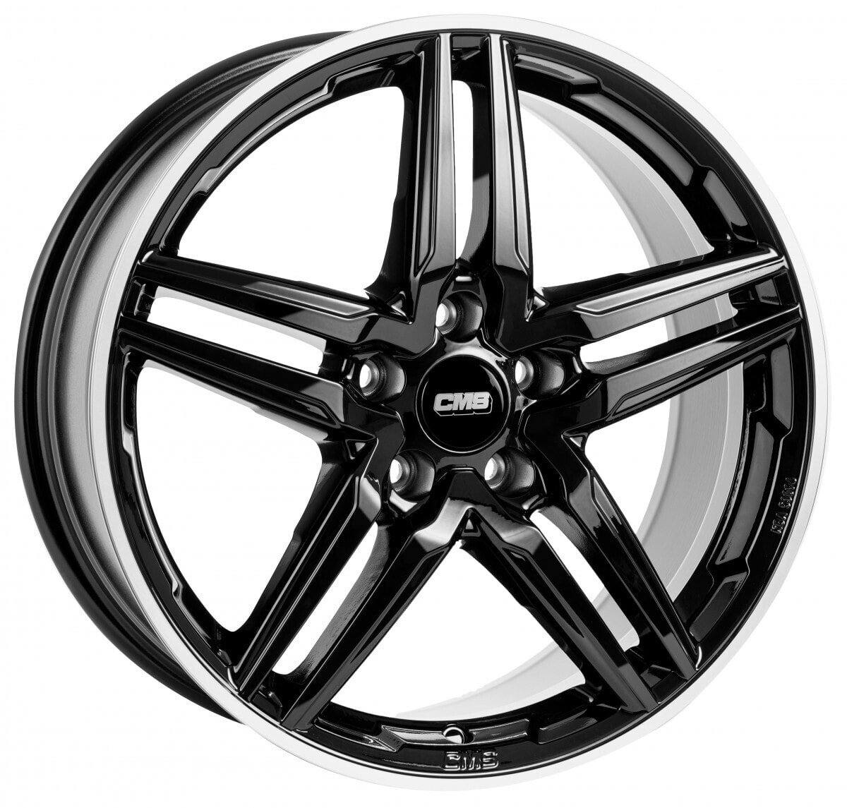 Колесный диск литой CMS C29 diamond rim black 8.5x20 ET20 - LK5/112 ML66.5