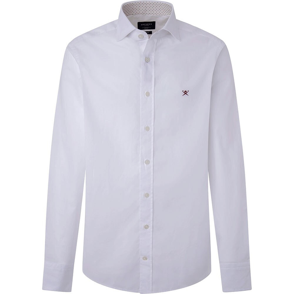 HACKETT Trimmed Twill Long Sleeve Shirt