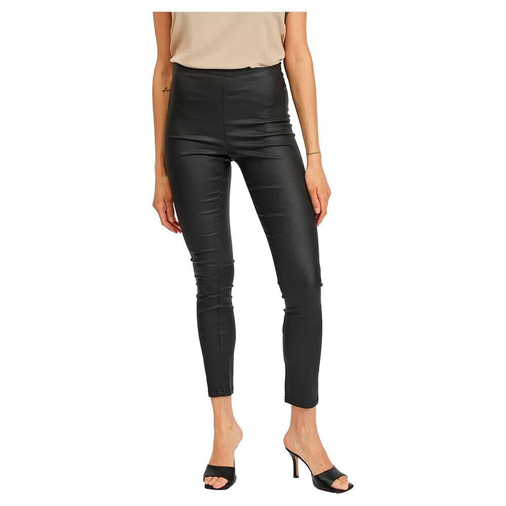 VILA Commit Coated Skinny Plain New pants