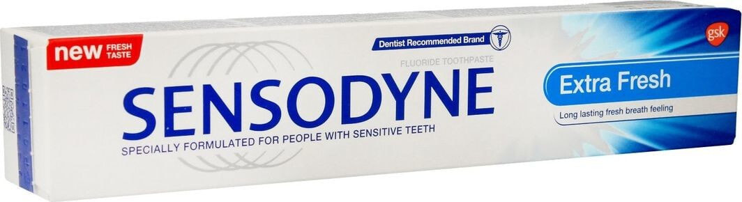 Sensodyne Extra Fresh Toothpaste Освежающая зубная паста для чувствительных зубов 75 мл