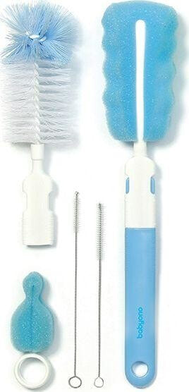 Babyono Bottle and nipple brush set with replaceable handle (735/01)