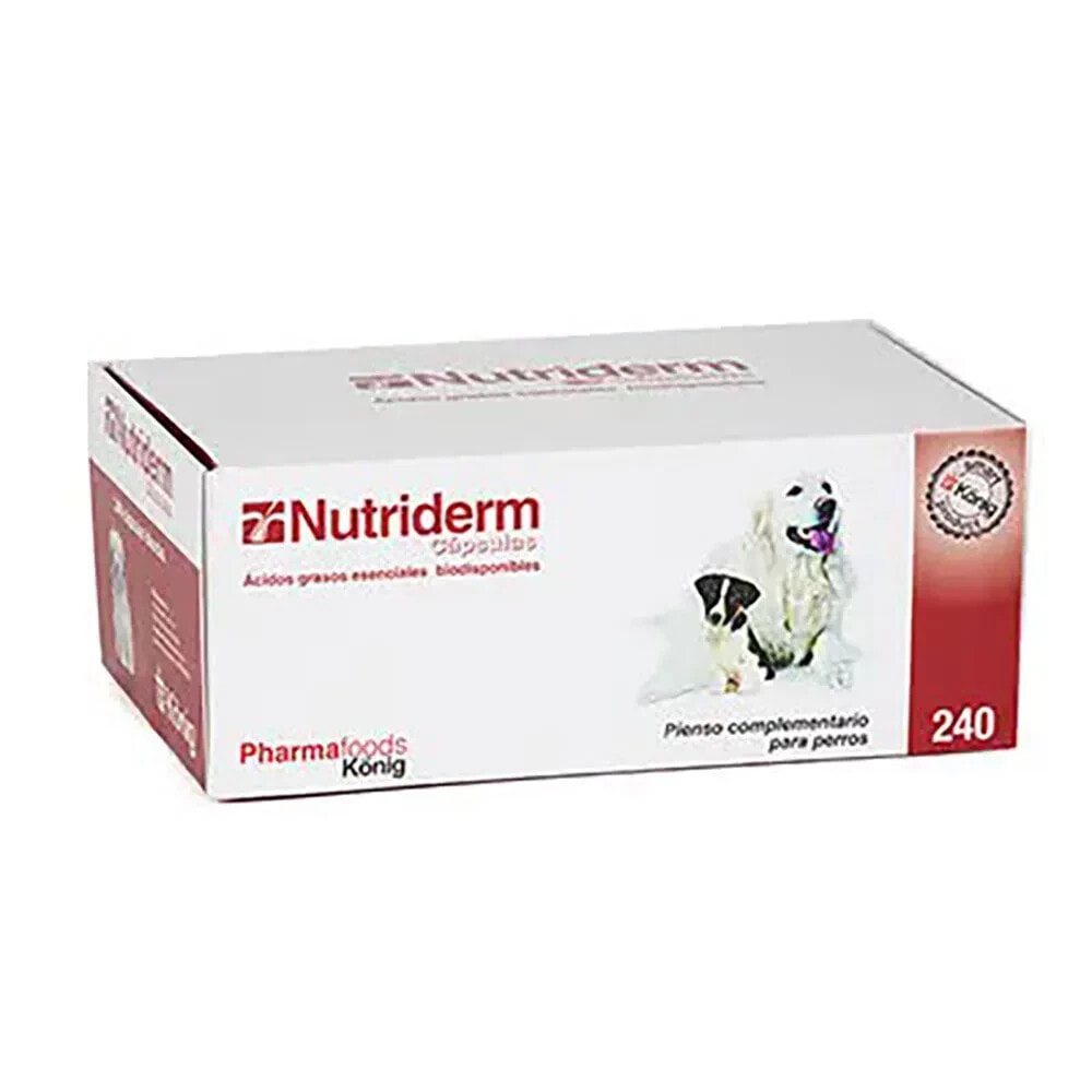 KONIG Nutriderm Dog Supplement 250 Units