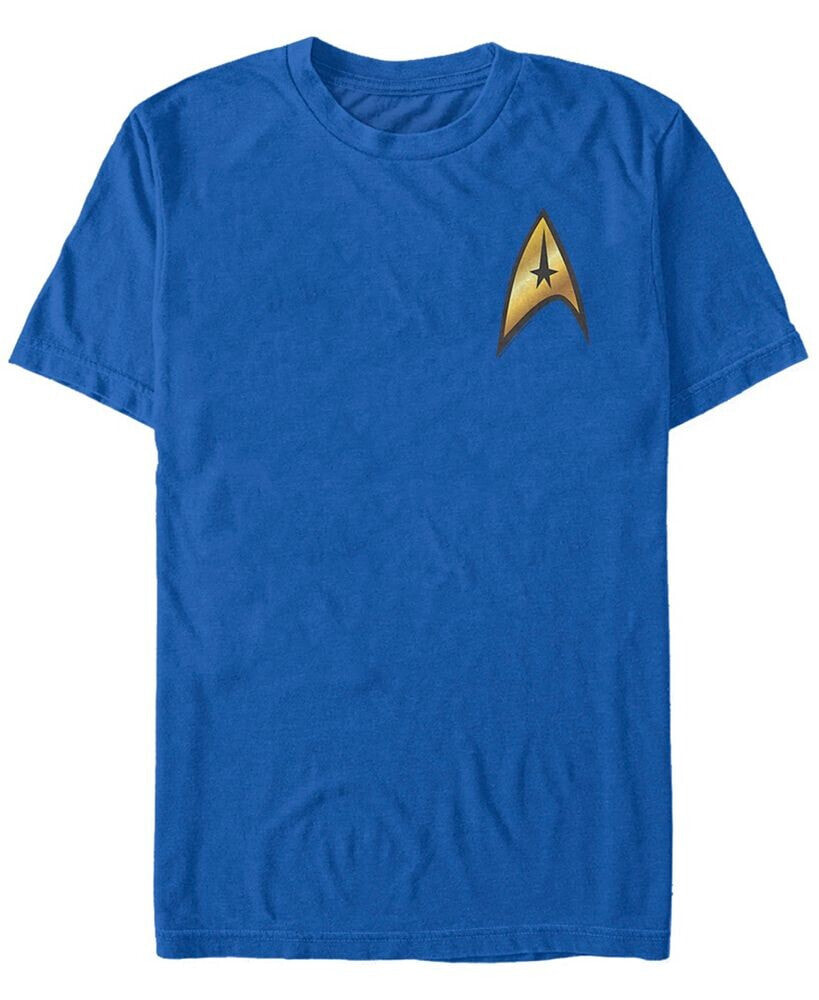 Fifth Sun star Trek Men's Original Series Command Badge Costume Short Sleeve T-Shirt
