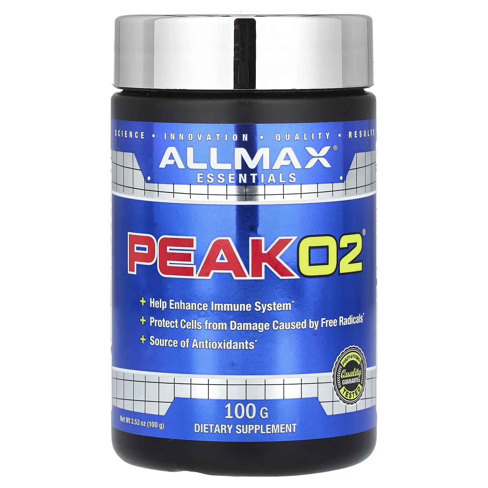 Essentials, Peak02®, 3.53 oz (100 g)