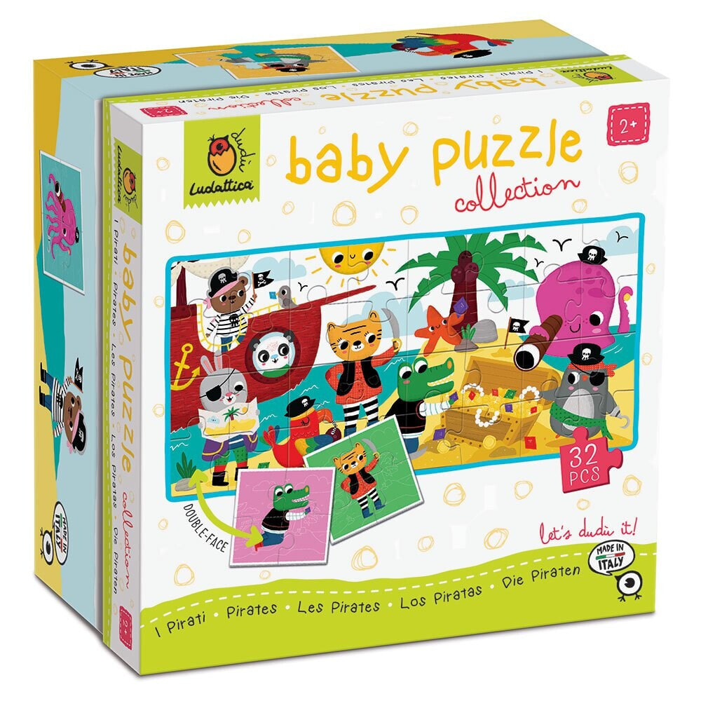 LUDATTICA Dudu Baby Collection Pirates 32 Pieces Puzzle