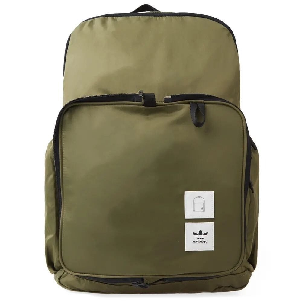 Мужской спортивный рюкзак зеленый с отделением Adidas Packable