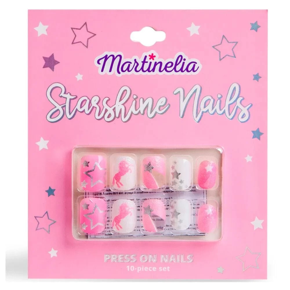 MARTINELIA Set 10 Postizas Unicorn Nails