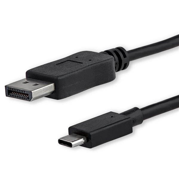 StarTech.com CDP2DPMM1MB видео кабель адаптер 1 m DisplayPort USB Type-C Черный