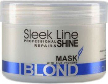 Маска или сыворотка для волос Stapiz Sleek Line Blond Mask Maska do włosów 250ml
