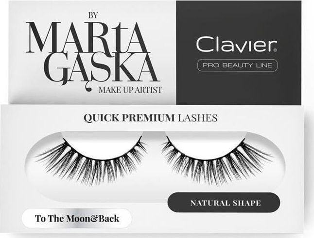 Clavier Quick Premium Lashes  To The Moon Back 801 Накладные ресницы