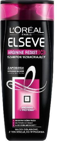 L'Oreal Paris Elseve Arginine Resist Shampoo Укрепляющий шампунь для ослабленных волос со склонностью к выпадению. 250 мл