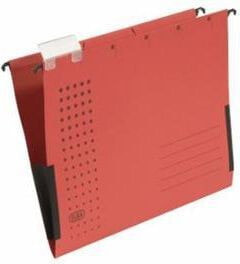 Elba hanging folder A4 Chic with linen sides, red (EB1021)