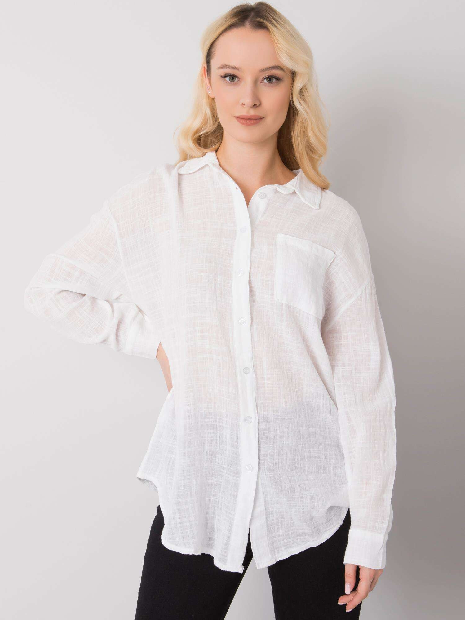 Женская рубашка свободного кроя с длинным объемным рукавом Factory Price