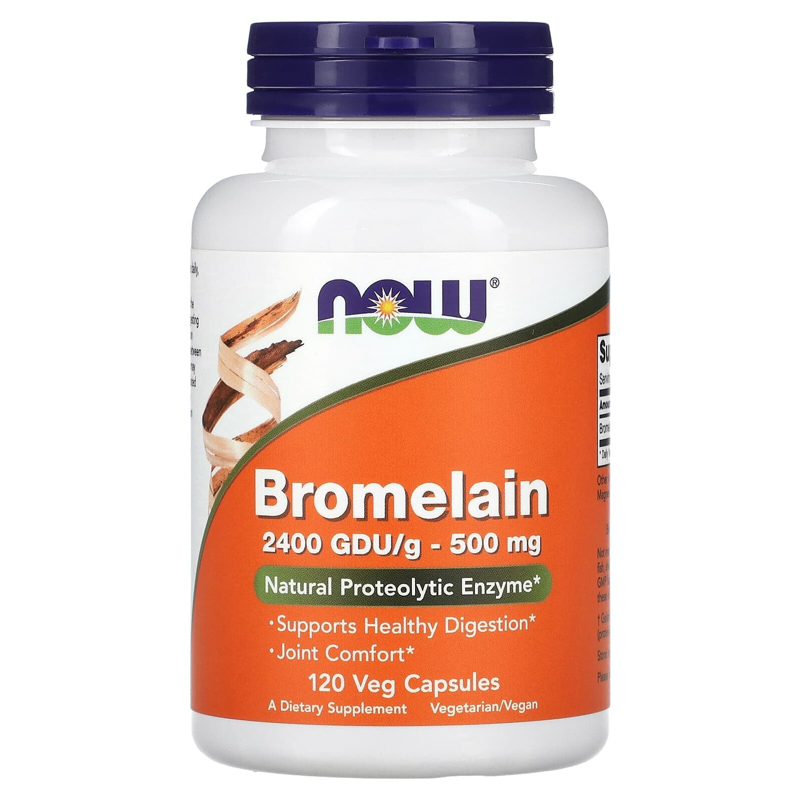 Bromelain, 500 mg, 60 Veg Capsules