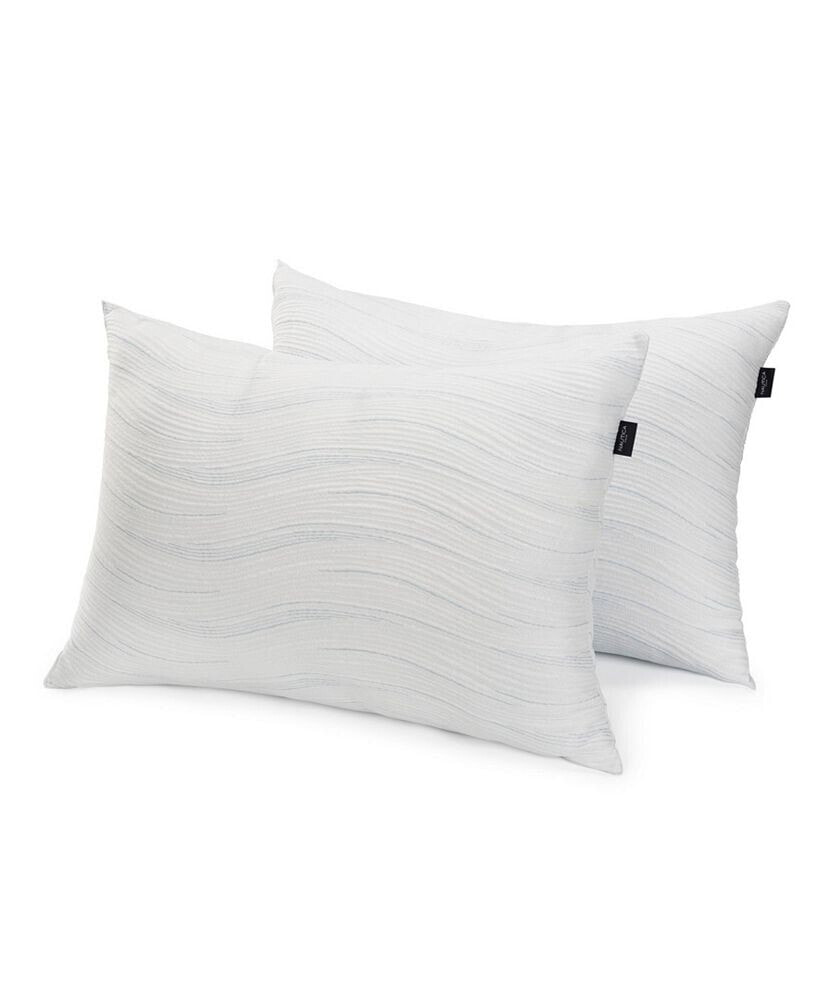 Nautica home Ocean Cool Knit 2 Pack Pillows, Standard