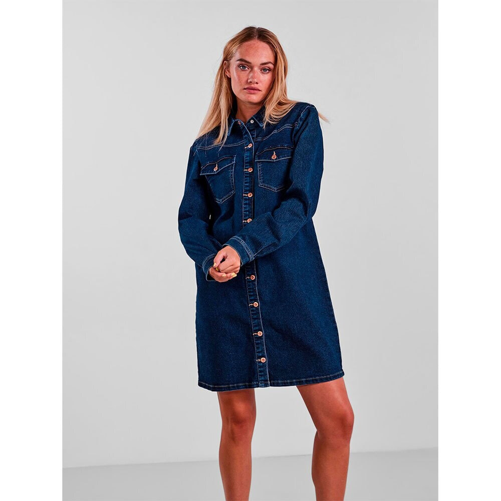PIECES Perry Long Sleeve Dress