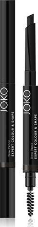 Joko Brow Pencil Expert Colour & Shape No.04 Водостойкий карандаш для бровей с кисточкой