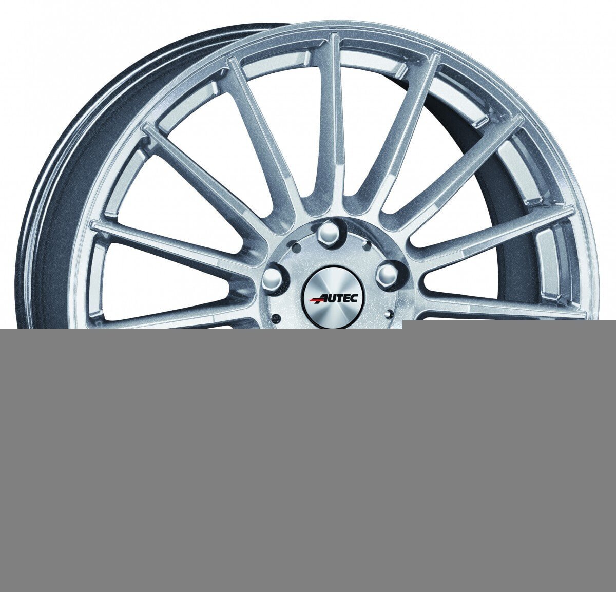 Колесный диск литой Autec Typ L - Lamera hyper silber 7.5x17 ET29 - LK5/112 ML70