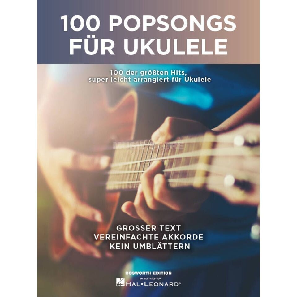 Bosworth Music 100 Popsongs für Ukulele