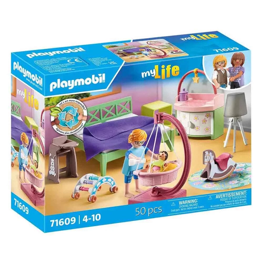 PLAYMOBIL Bedroom With Baby Play Area