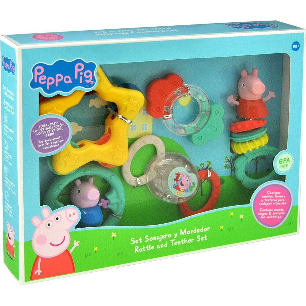 PEPPA PIG Rattle And Teether Set