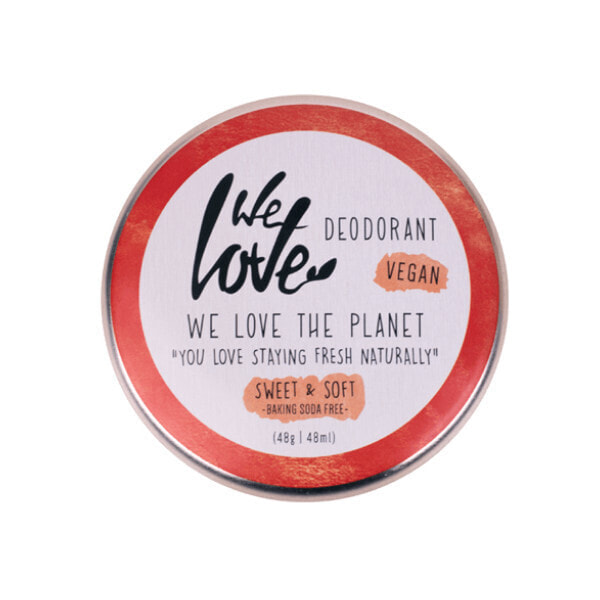 We Love The Planet Sweet & Soft Natural Cream Deodorant Натуральный дезодорант-крем 48 г