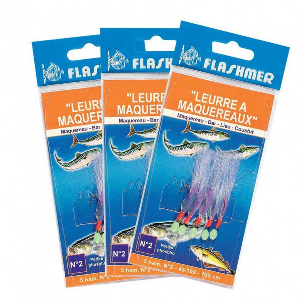 FLASHMER Maqueraux Feather Rig 3 Units