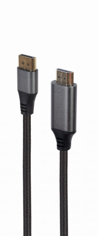 Компьютерный разъем или переходник Gembird CC-DP-HDMI-4K-6, 1.8 m, DisplayPort, HDMI Type A (Standard), Male, Male, Straight